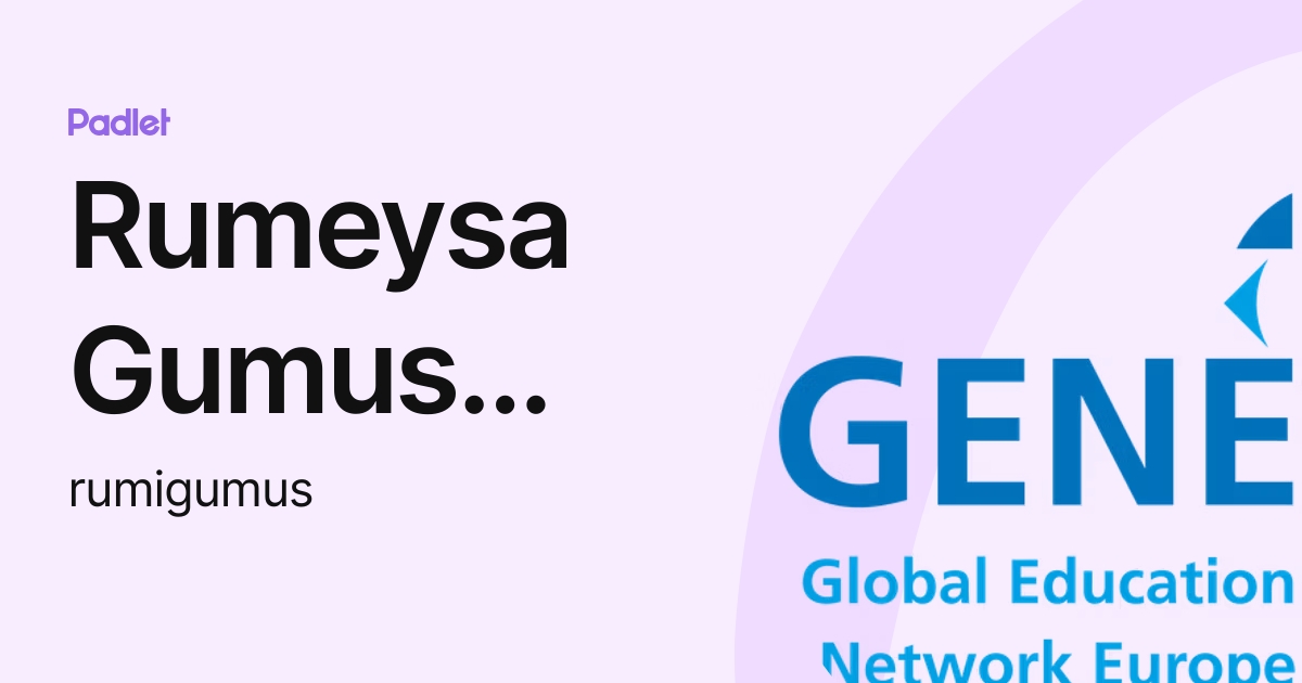 Rumeysa Gumus Mattiussi rumigumus Profile Padlet