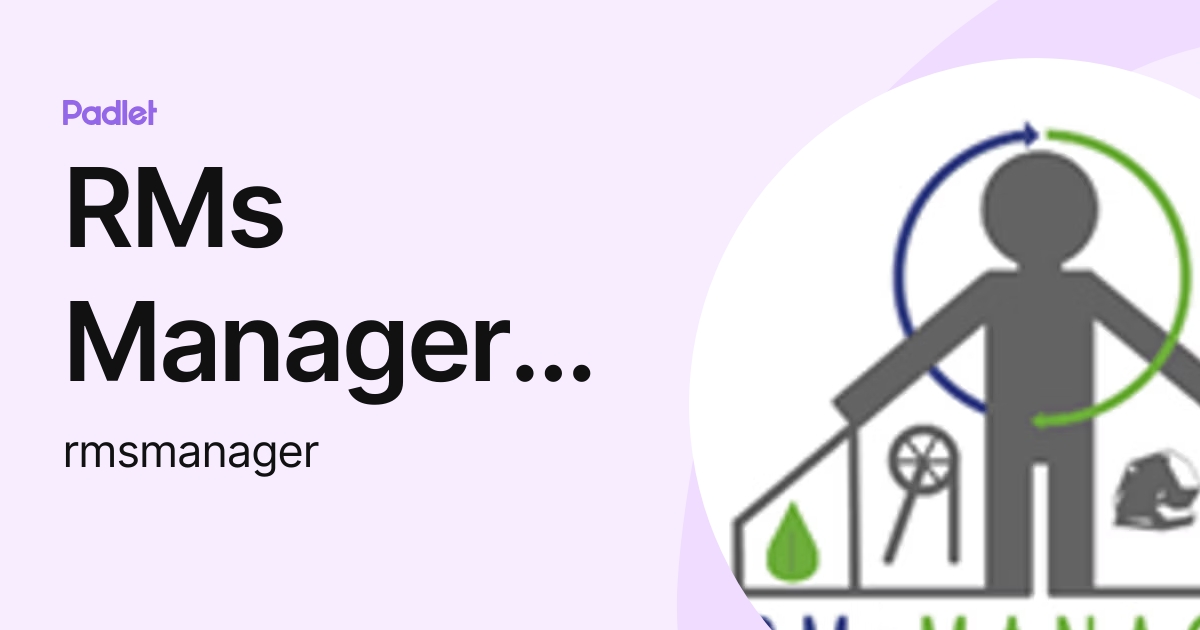 RMs Manager Course - NTUA edition (rmsmanager) profile | Padlet