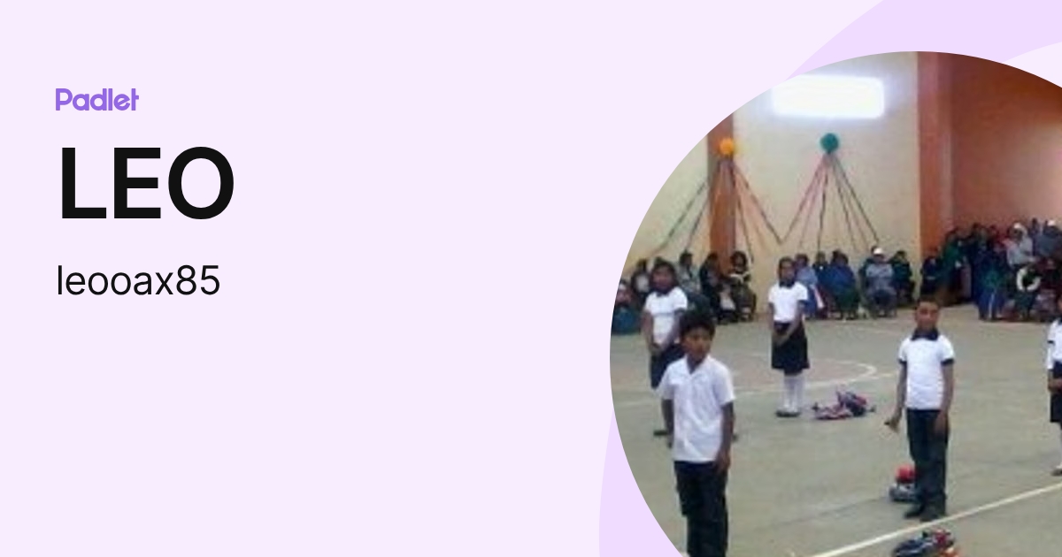 LEO (leooax85) profile | Padlet