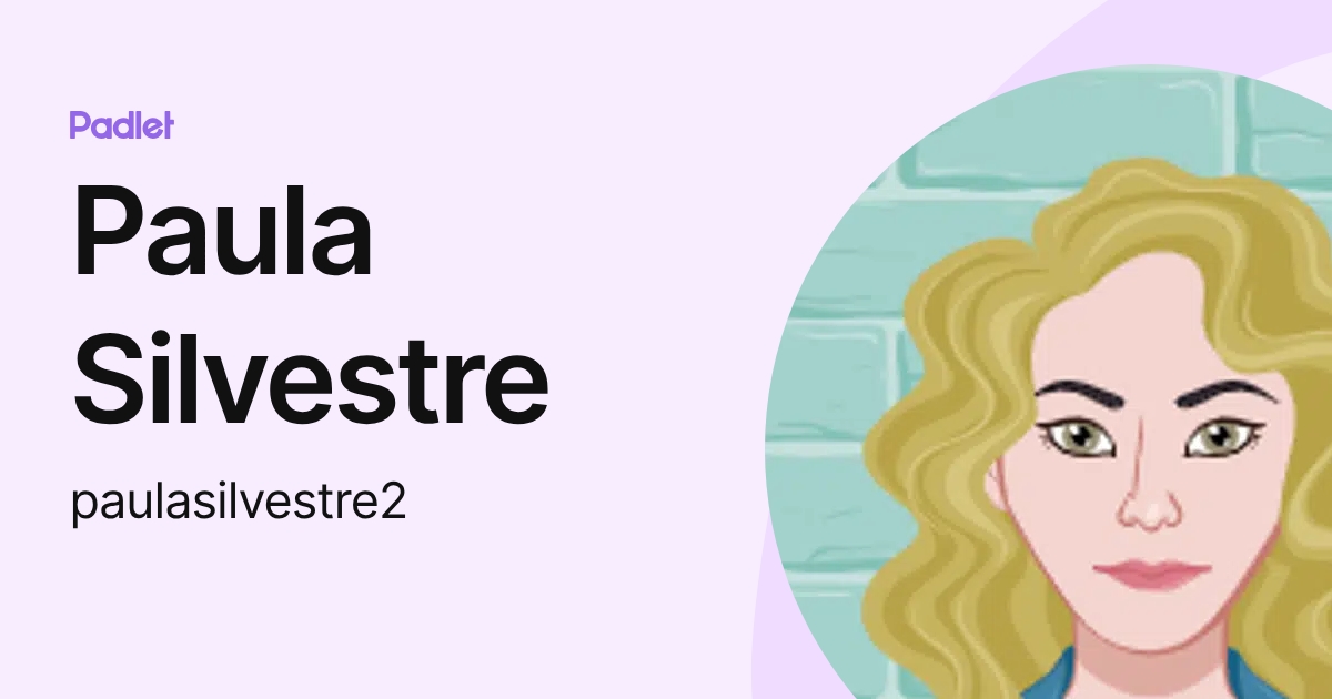 Paula Silvestre (paulasilvestre2) perfil | Padlet
