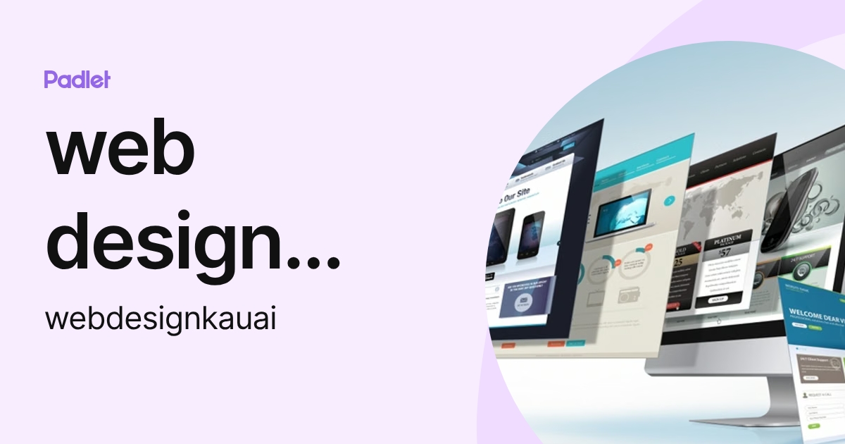Design Ka Raua web design kauai (webdesignkauai) profile | Padlet