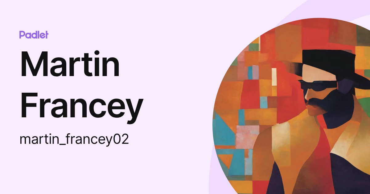 Martin Francey (martin_francey02) profile | Padlet