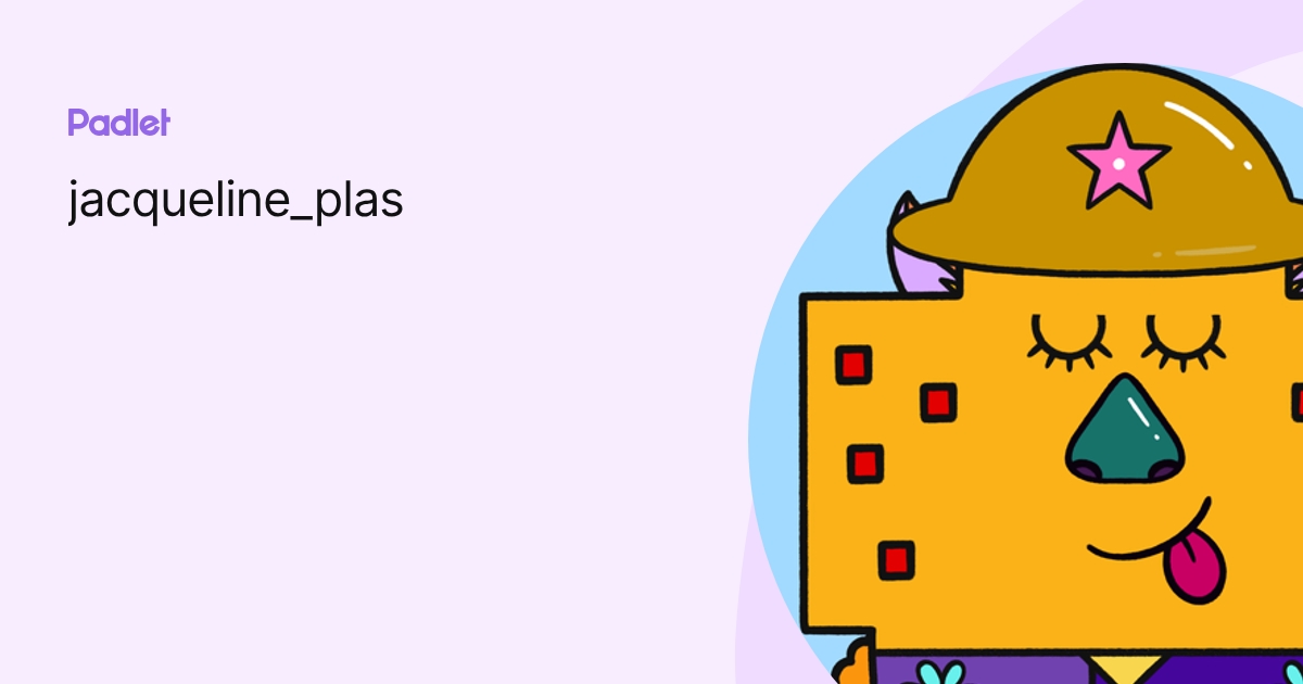 jacqueline_plas profile | Padlet