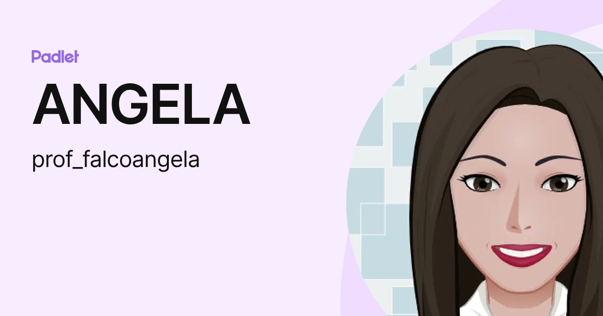 ANGELA (prof_falcoangela) profile | Padlet