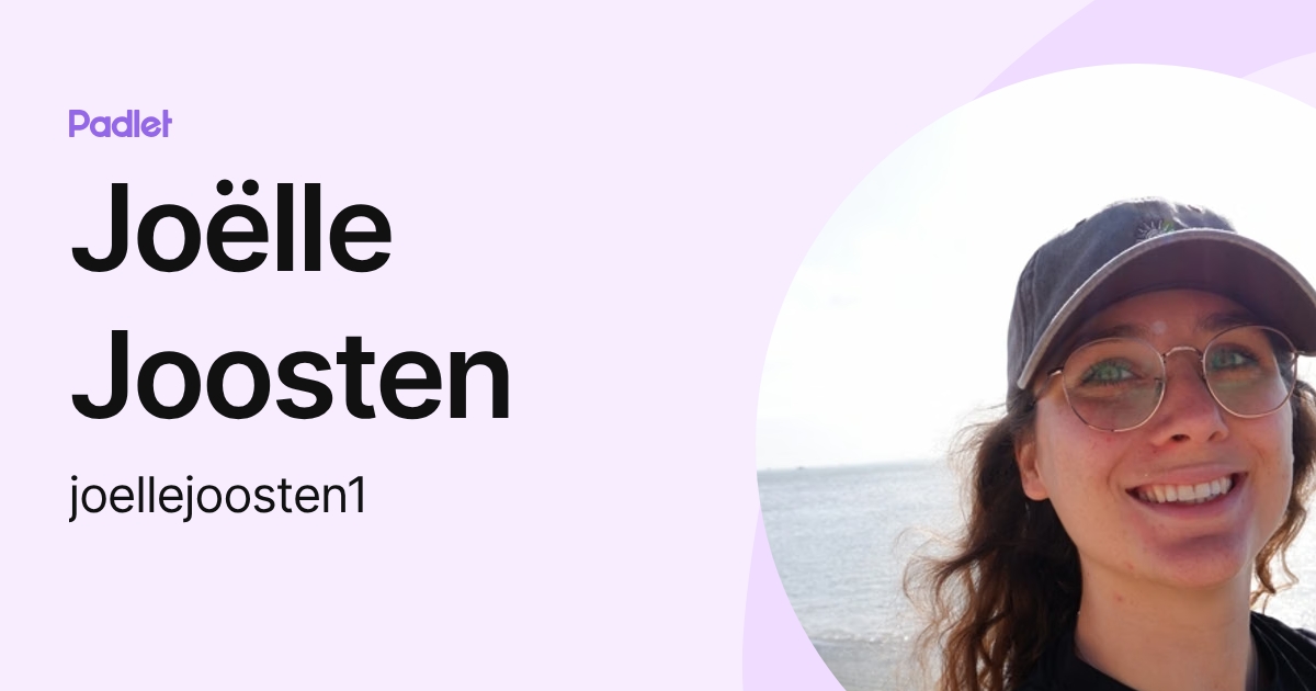 Joëlle Joosten (joellejoosten1) profile | Padlet