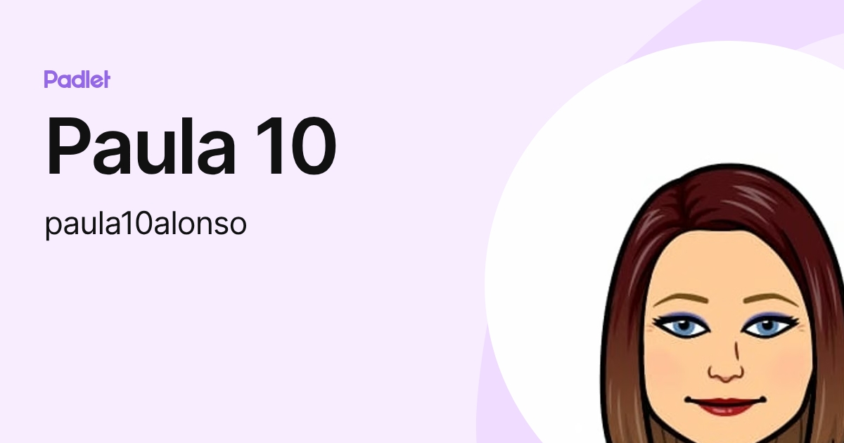 Paula 10 (paula10alonso) profile | Padlet