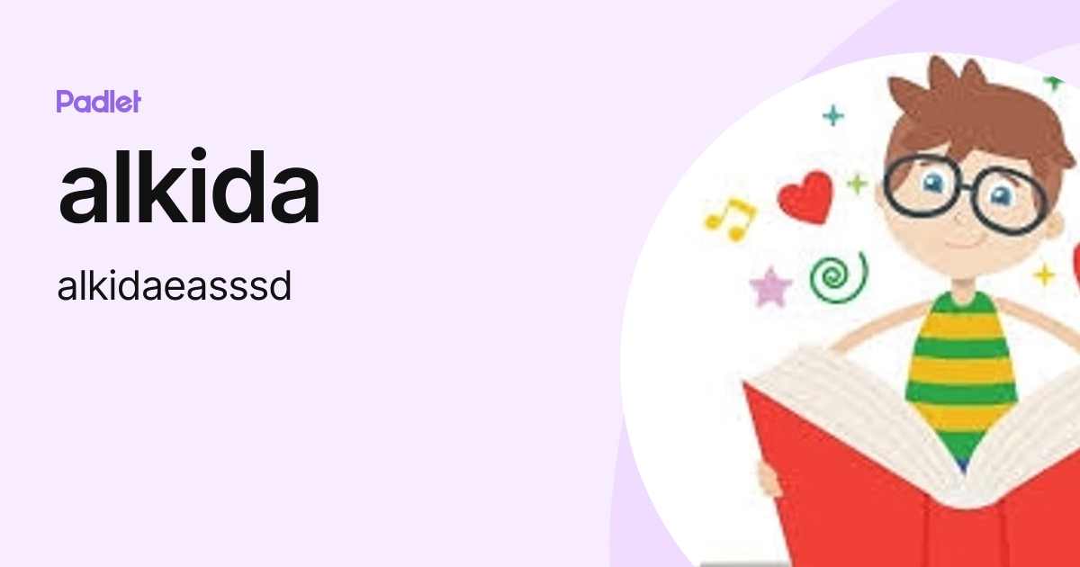 الملف الشخصي لـ alkida (alkidaeasssd) | Padlet