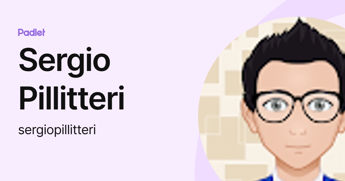 Sergio Pillitteri (sergiopillitteri) profile | Padlet