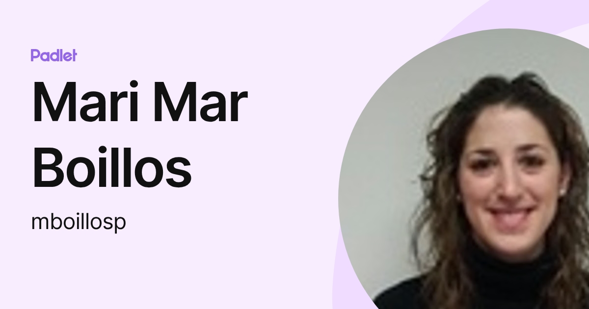 Mari Mar Boillos (mboillosp) profile | Padlet