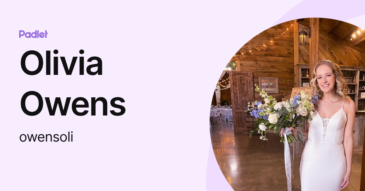 Olivia Owens (owensoli) profile Padlet