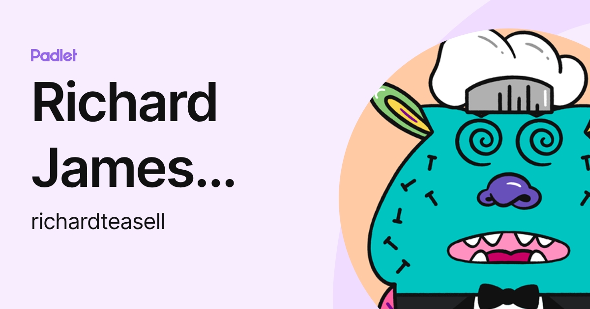 Richard James Teasell (richardteasell) profile | Padlet