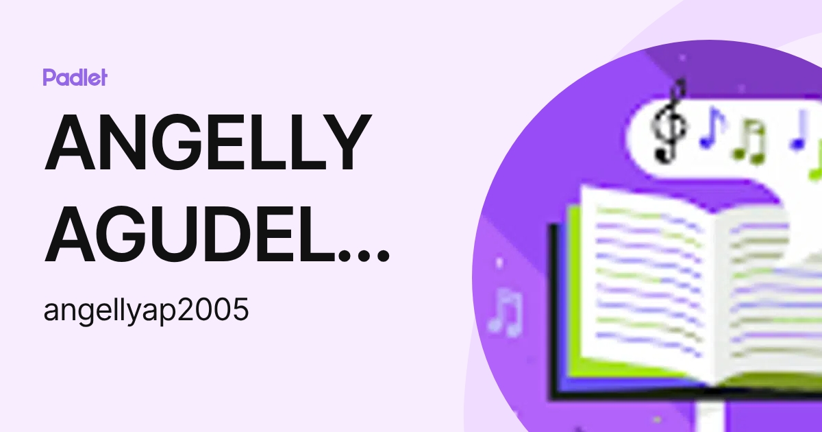 ANGELLY AGUDELO POVEDA (angellyap2005) profile | Padlet