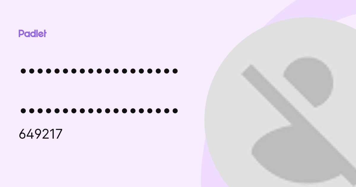 649217) profile | Padlet