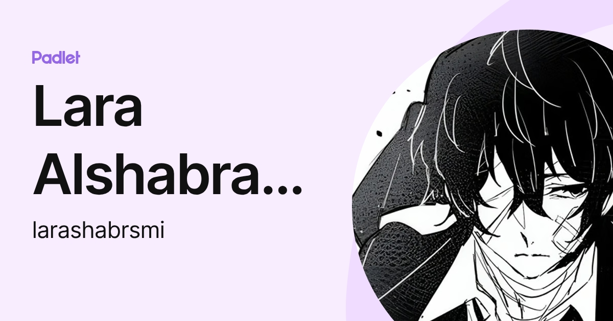 Lara Alshabrami (larashabrsmi) profile | Padlet