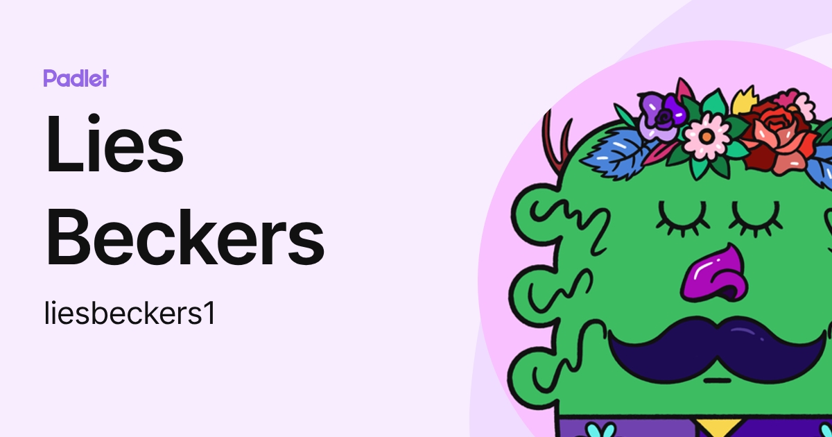 Lies Beckers (liesbeckers1) profile | Padlet