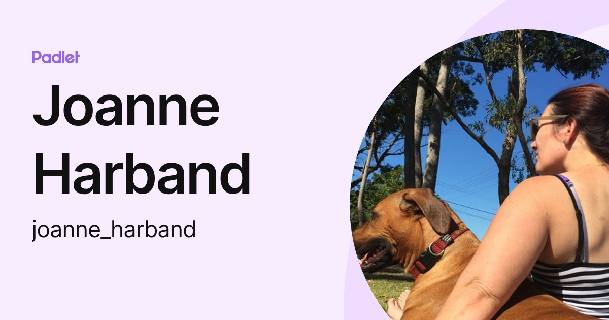 Joanne Harband (joanne_harband) profile | Padlet