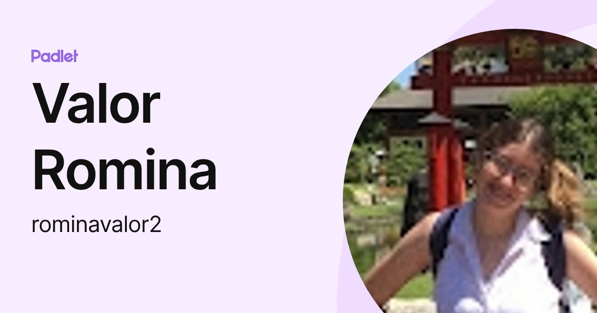 Valor Romina (rominavalor2) profile | Padlet