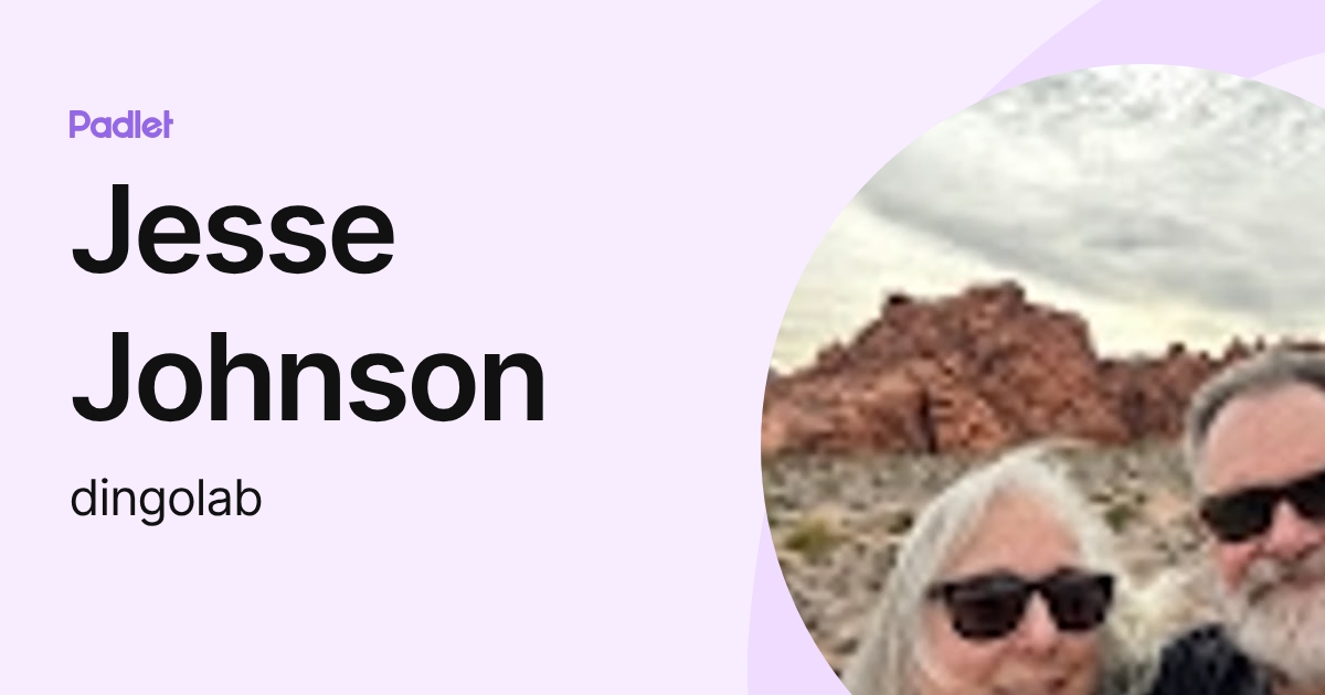 Jesse Johnson (dingolab) profile | Padlet