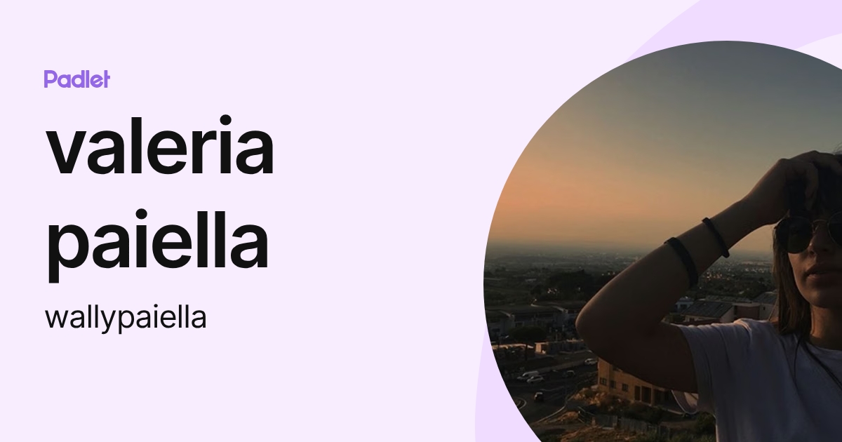 valeria paiella (wallypaiella) profile | Padlet