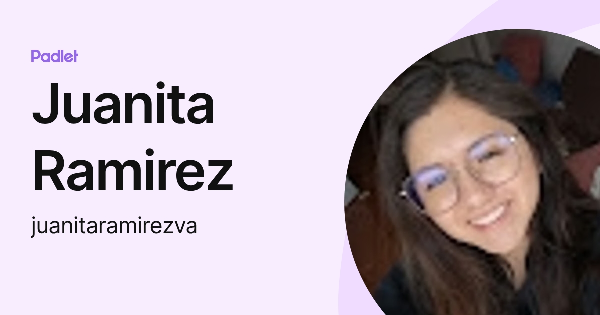 Juanita Ramirez (juanitaramirezva) profile | Padlet