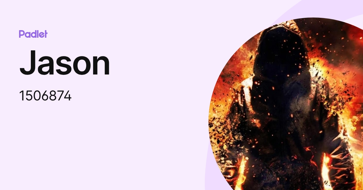 Jason (1506874) profile | Padlet