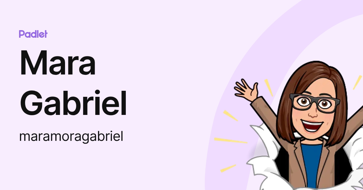 Mara Gabriel (maramoragabriel) profile | Padlet