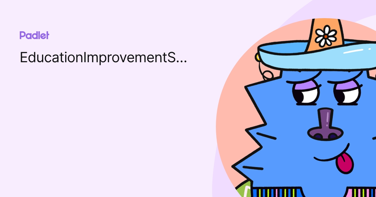 EducationImprovementSafeguarding profile | Padlet
