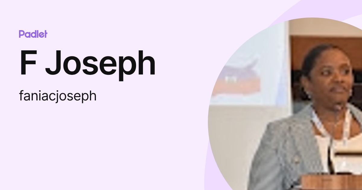 F Joseph (faniacjoseph) profile | Padlet