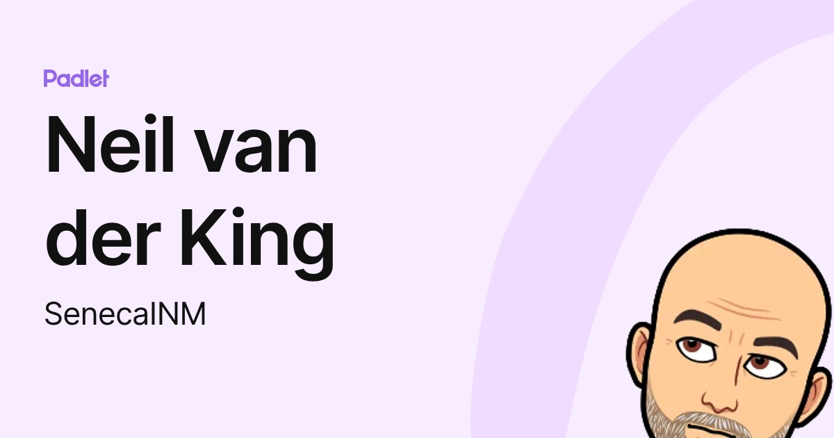 Neil van der King (SenecaINM) profile | Padlet