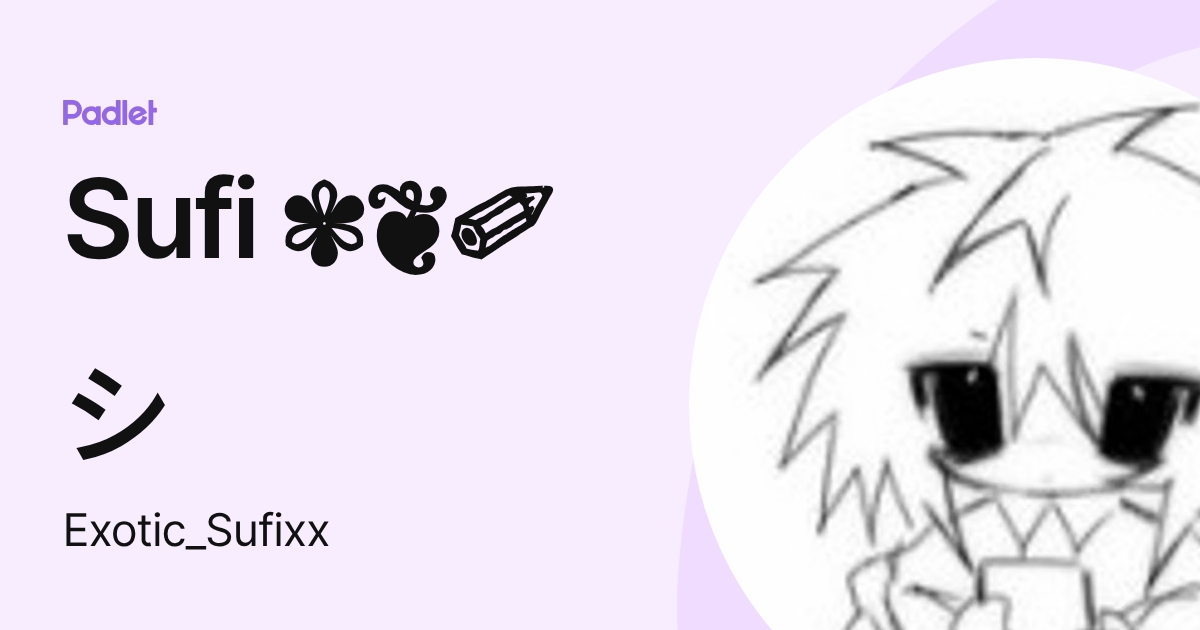 Brainless Child シ (kaseyxandsufi) profile | Padlet