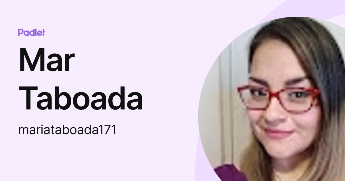 Mar Taboada (mariataboada171) profile | Padlet