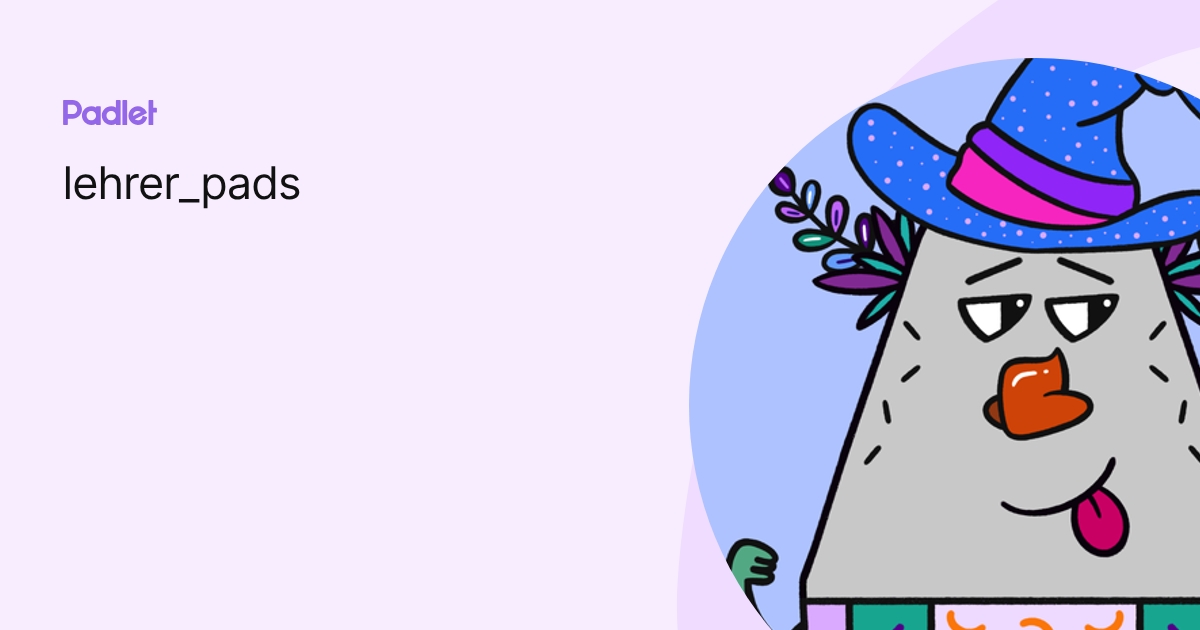 lehrer_pads profile | Padlet