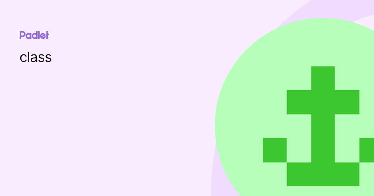 class profile | Padlet