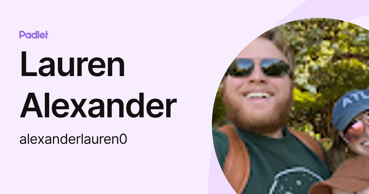 Lauren Alexander (alexanderlauren0) profile | Padlet