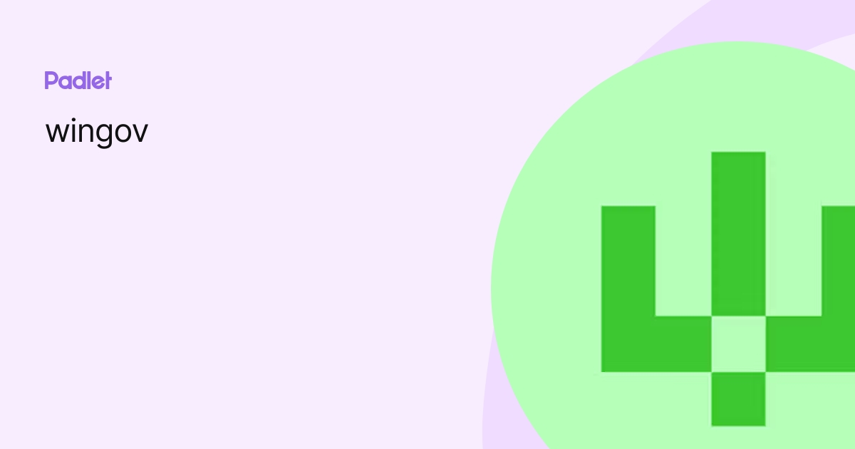 wingov profile | Padlet