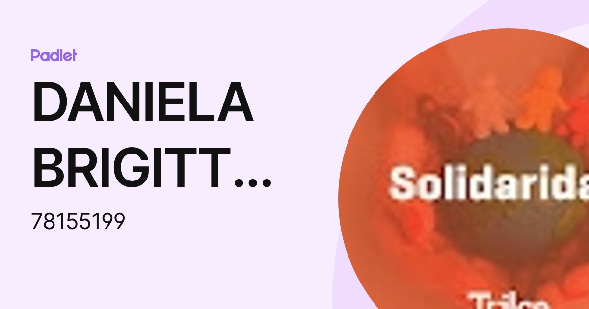 DANIELA BRIGITTE ALIRO RAMIREZ (78155199) profile | Padlet