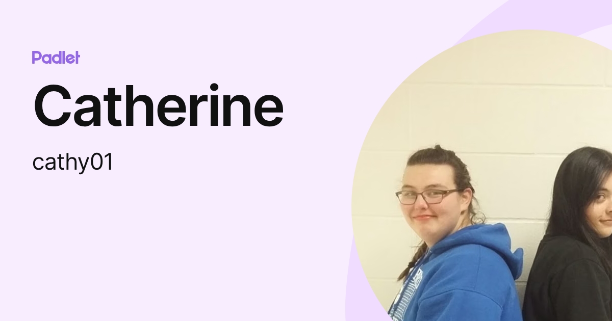 Catherine (cathy01) profile | Padlet