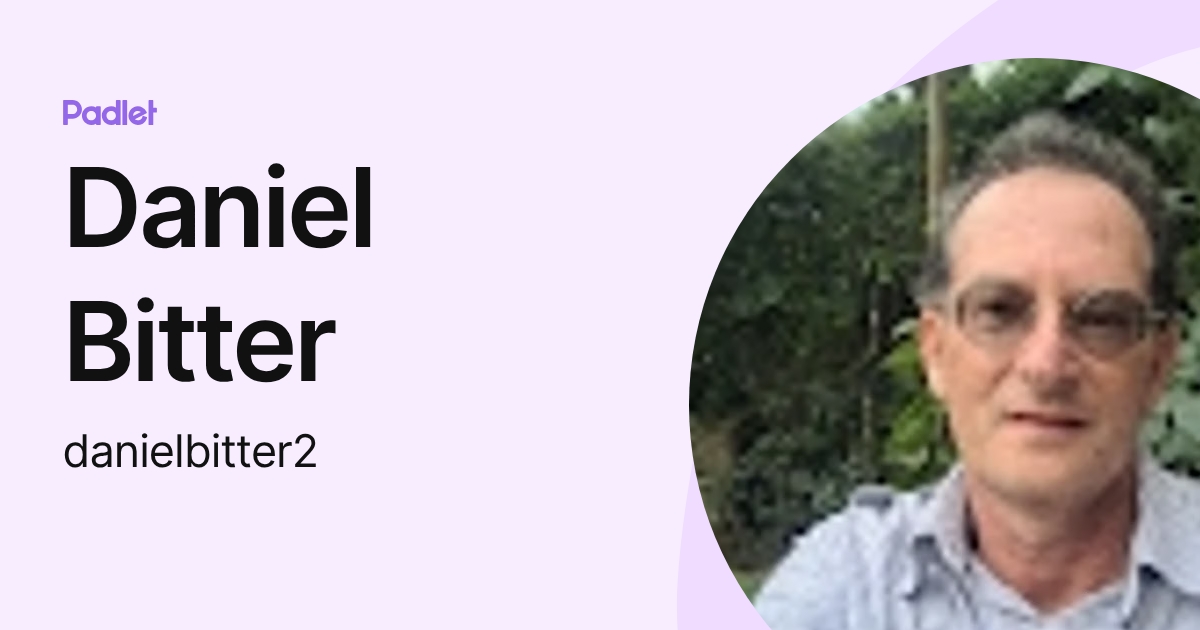 Daniel Bitter (danielbitter2) profile | Padlet