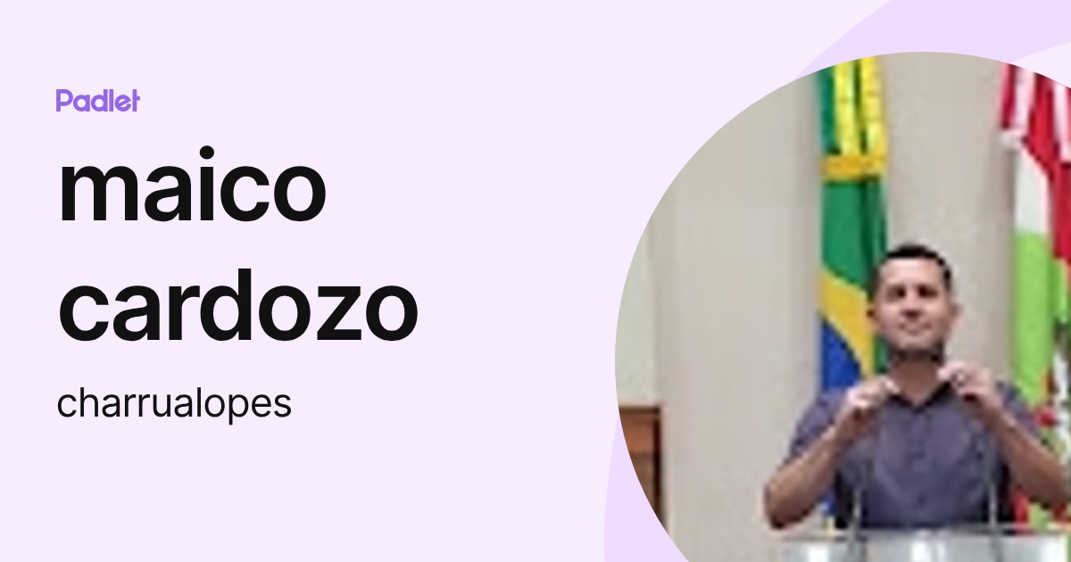 maico cardozo (charrualopes) profile | Padlet
