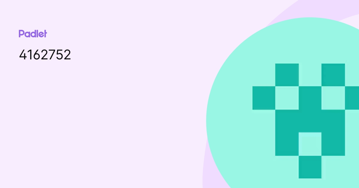 4162752 Profile Padlet