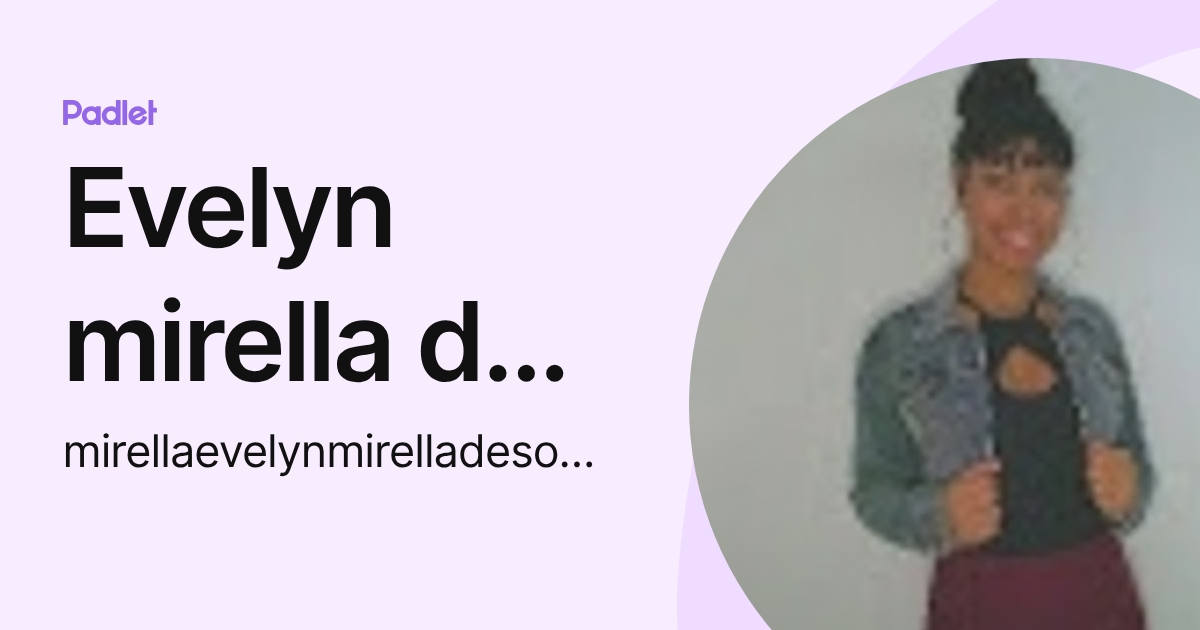 Evelyn mirella de souza Mirella (mirellaevelynmirelladesouza) profile ...