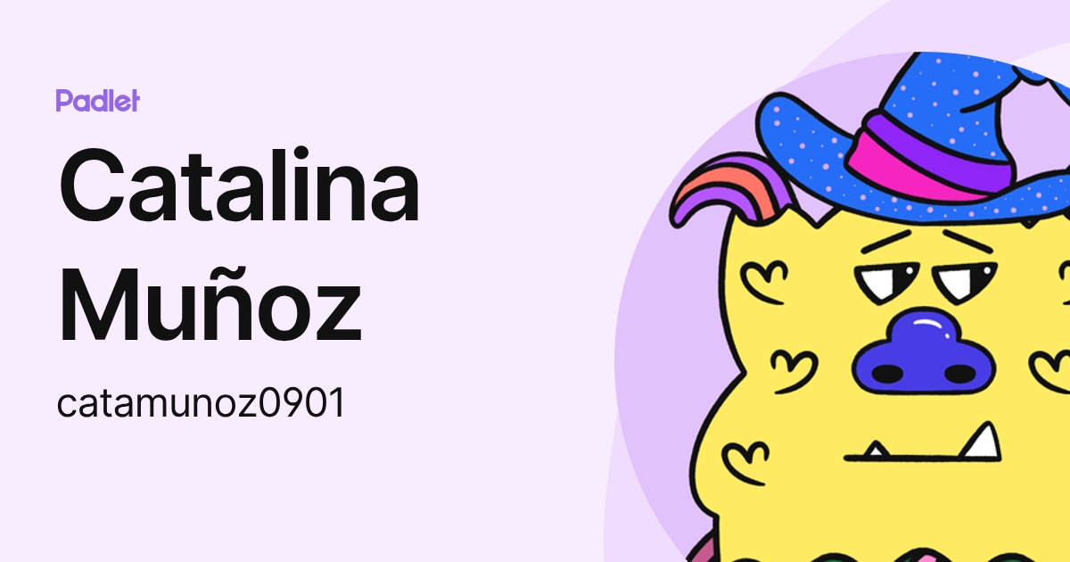 Catalina Muñoz (catamunoz0901) perfil | Padlet