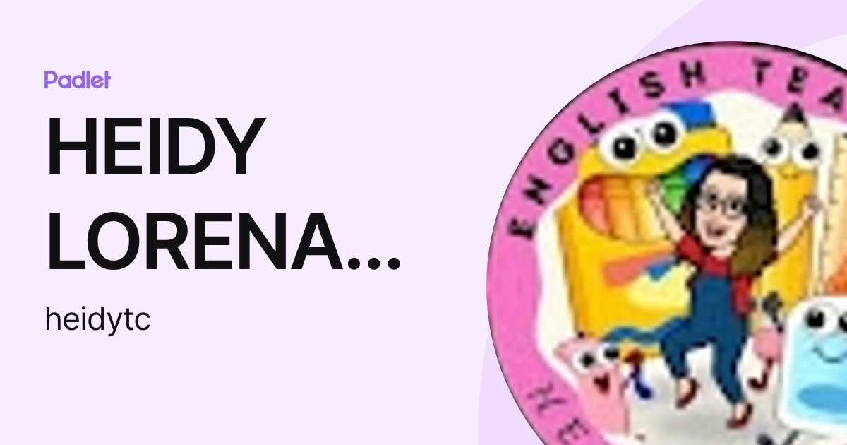 HEIDY LORENA TORRES (heidytc) profile | Padlet