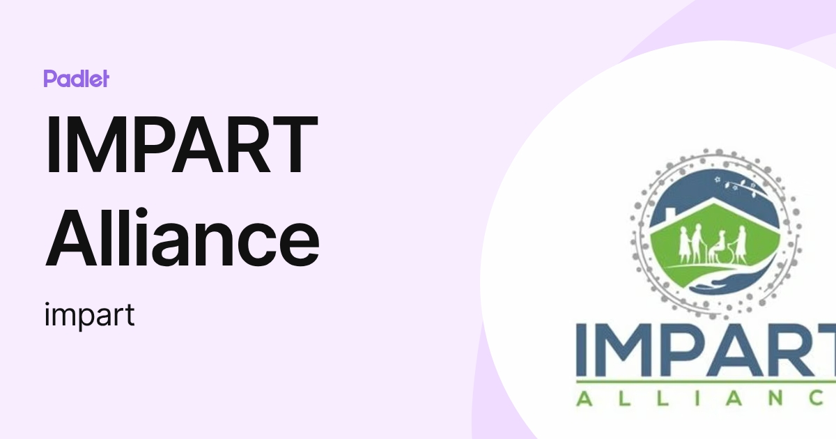Impart IMPART Alliance (impart) profile | Padlet