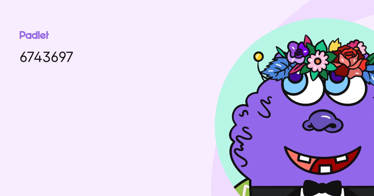 6743697 perfil | Padlet