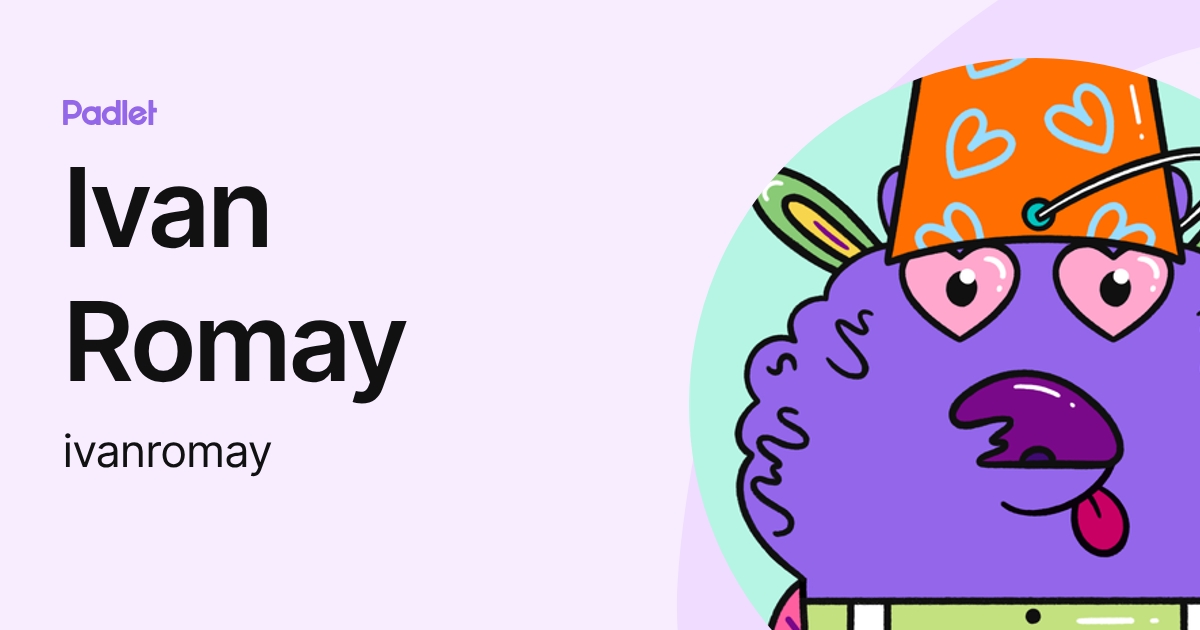 Ivan Romay (ivanromay) profile | Padlet