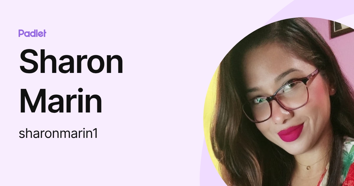Sharon Marin (sharonmarin1) profile | Padlet