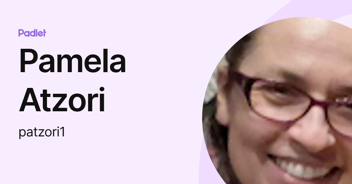 Pamela Atzori (patzori1) profile | Padlet