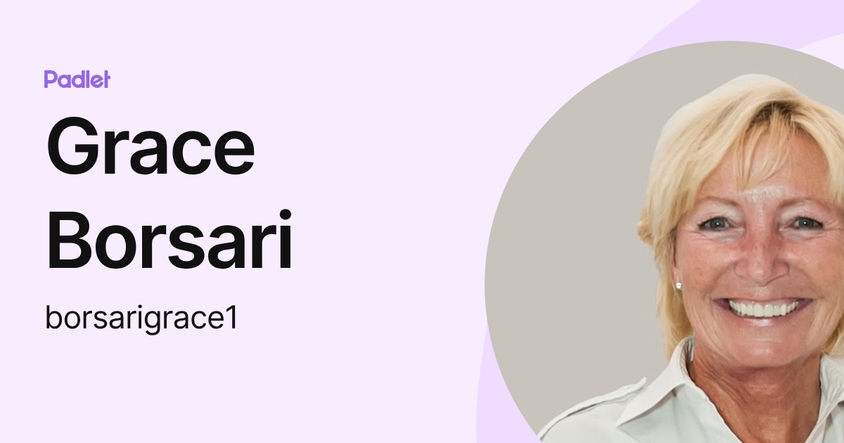 Grace Borsari (borsarigrace1) profile | Padlet
