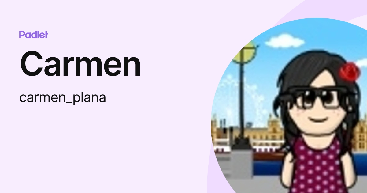 Carmen (carmen_plana) perfil | Padlet